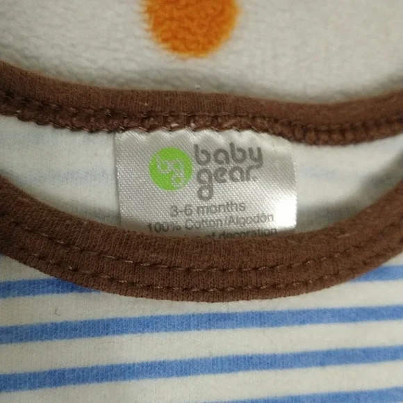 7 Items Little Me & More Fox Baby Themed, Blanket and Towel, Clothing Set - Picture 12 of 16